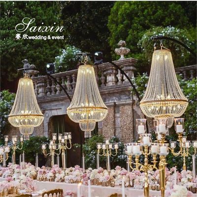 Vendite calde Nozze Mezzo cerchio Arco luce candelabro di nozze Stand per le attrezzature di nozze Decorazione evento